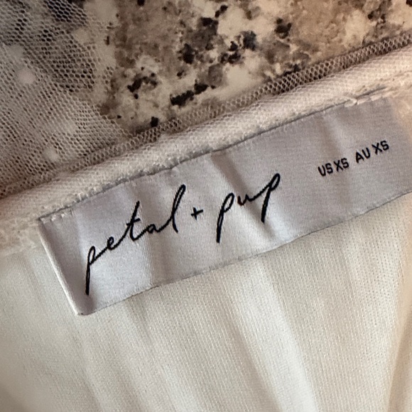 Petal & Pup Belle Maxi Dress Off White B1963. Size XS. Tiered Ruffles - Picture 5 of 7